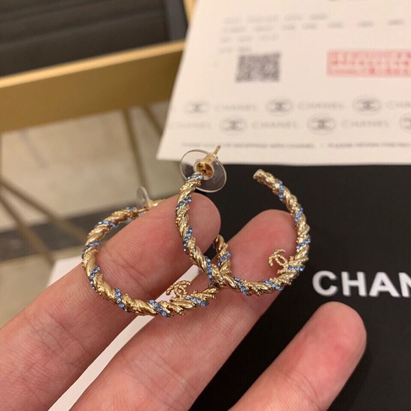 Ch*el earrings